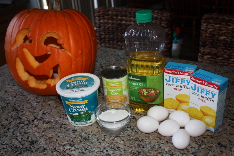 Cornbread ingredients