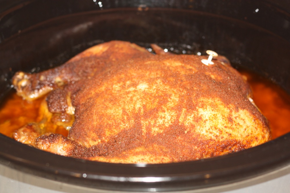 whole chicken in crock pot