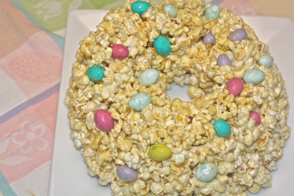 popcorn cake