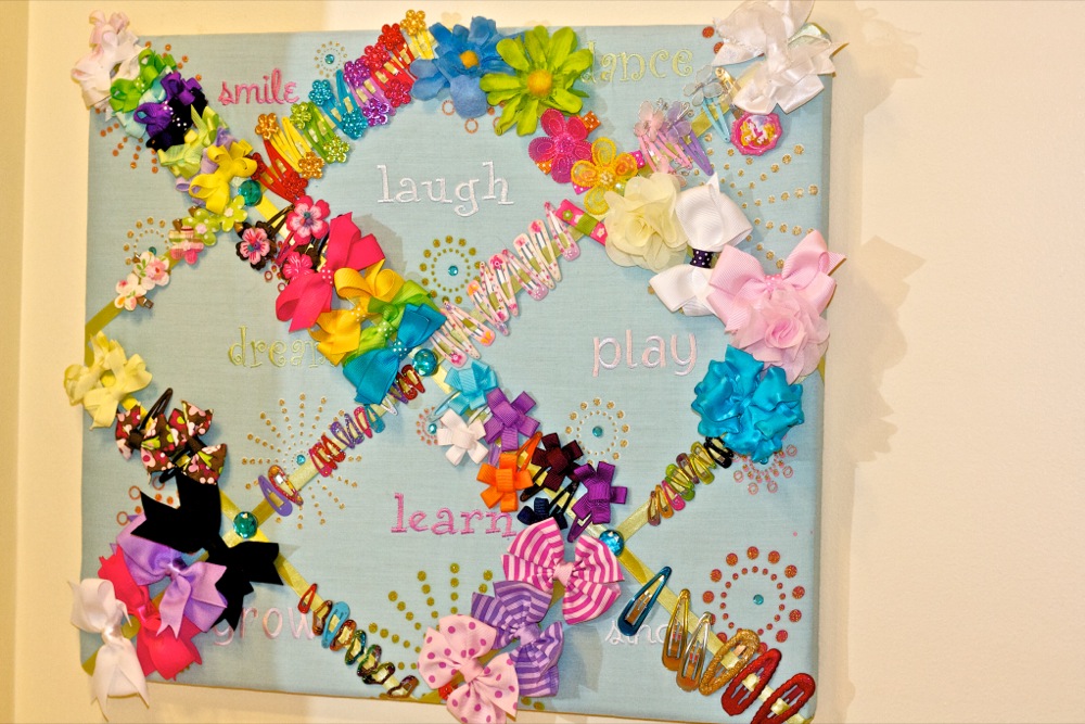 hair clip organizer