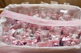 Personalized M&M's for party favors