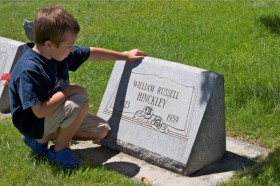 It was really neat for Casey to hear and learn about the man he was named after, his Great Grandfather.
