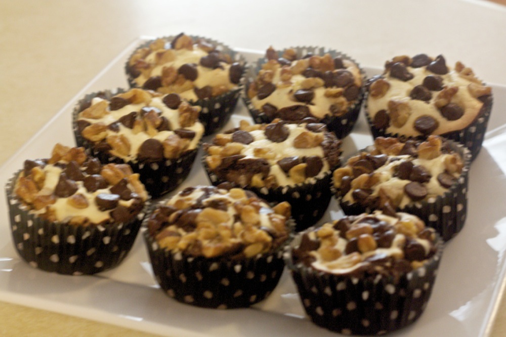 Cheesecake Brownie Cupcakes!