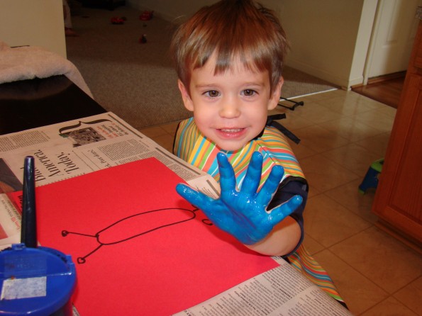 Handprint Butterflies