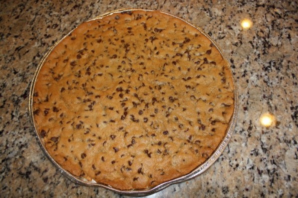 plain cookie cake