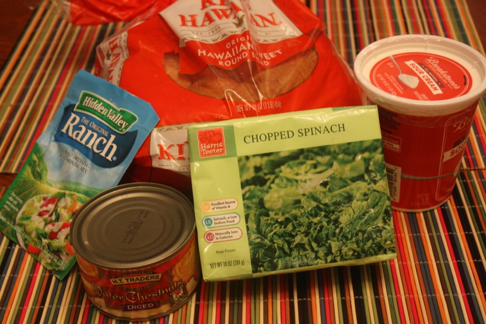 spinach dip ingredients
