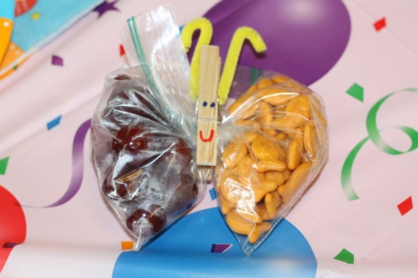 kids snack bag for party