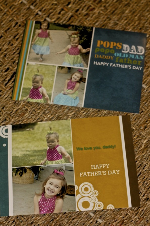 Father's Day Photo card