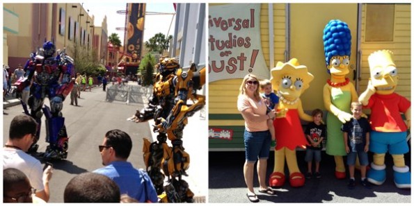 Meeting Transformers and the Simpsons. 